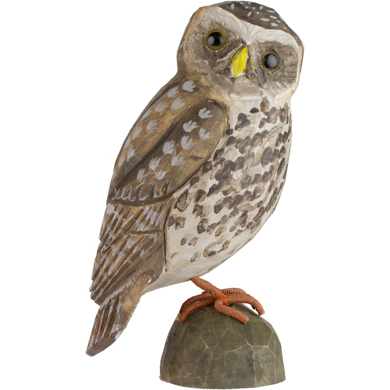 DecoBirds Handsnidad Fågel, Uggla