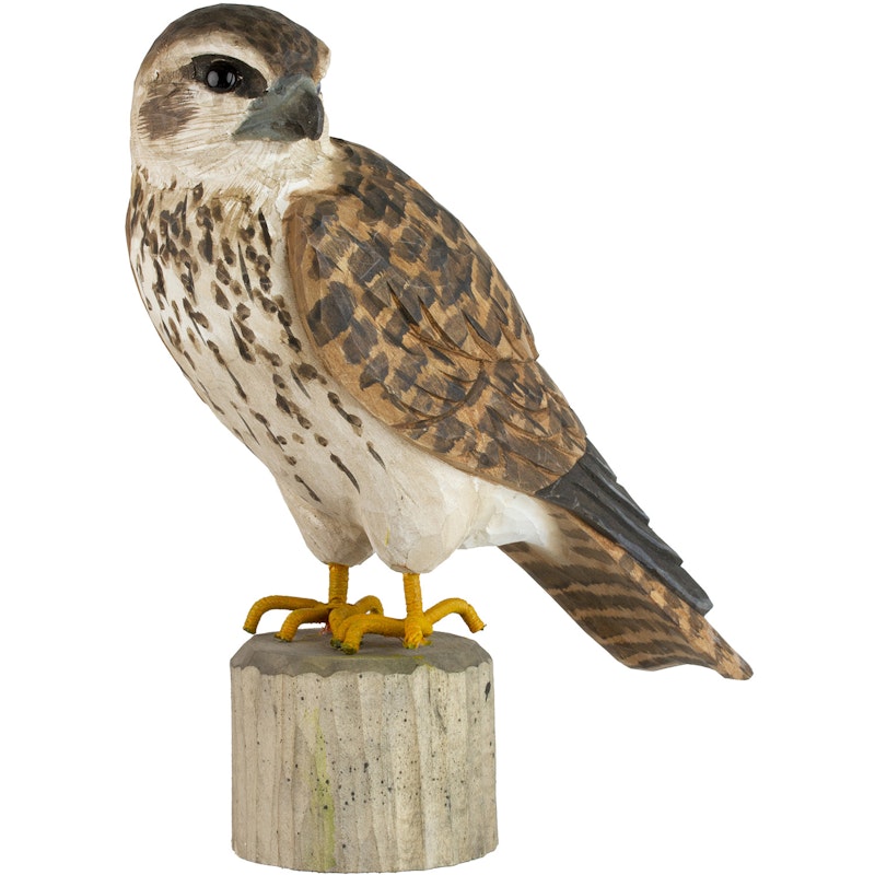 DecoBirds Handsnidad Fågel, Stenfalk