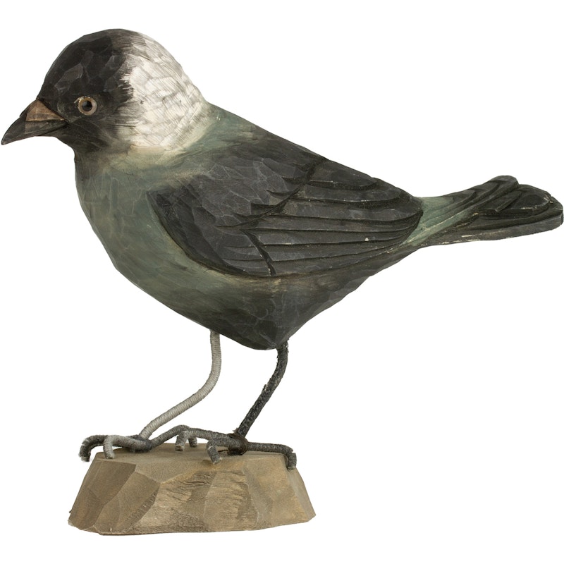 DecoBirds Handsnidad Fågel, Kaja