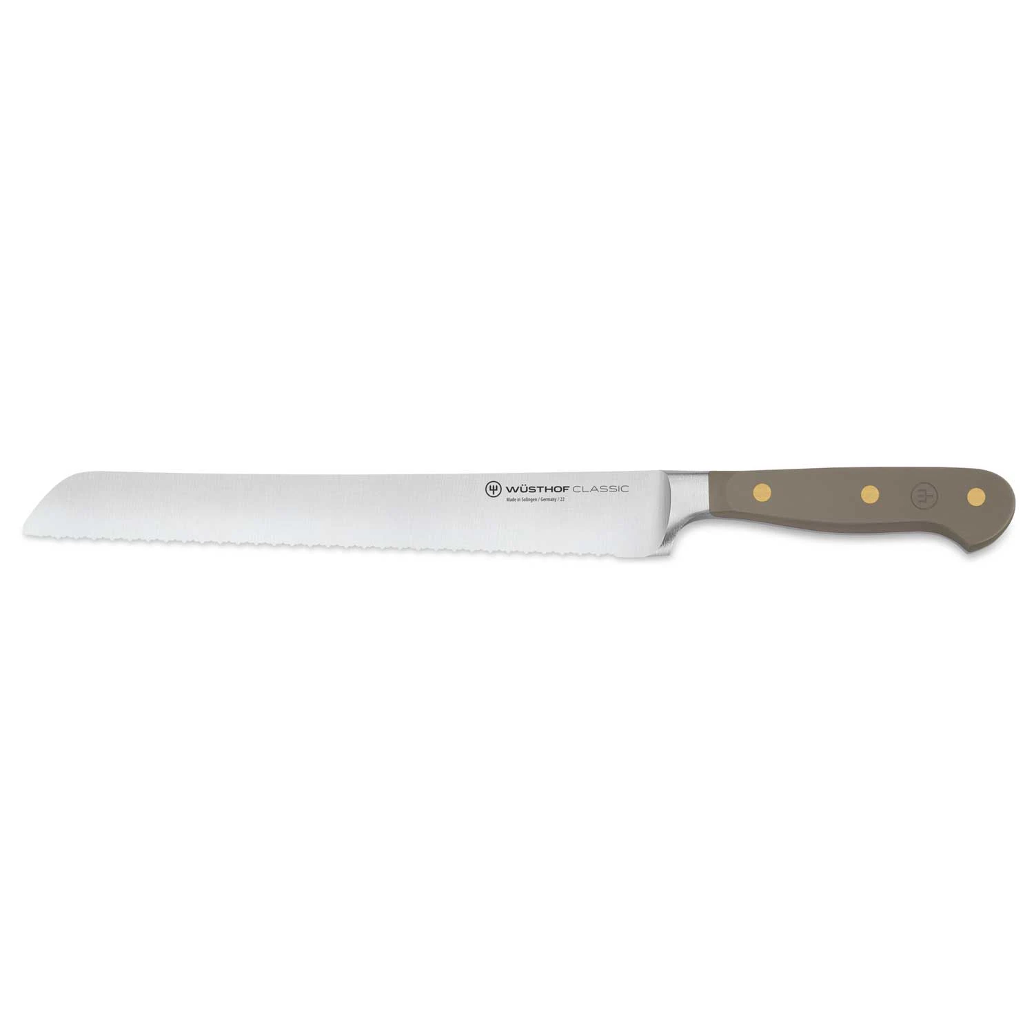 W&uuml;sthof Classic Colour Br&ouml;dkniv 23 Cm - Br&ouml;dknivar St&aring;l Velvet Oyster