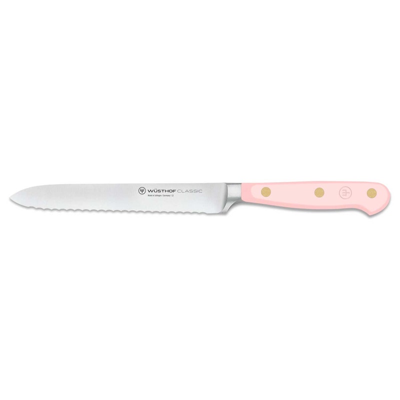 Classic Colour Sågtandad Allkniv 14 cm, Pink Himalayan Salt