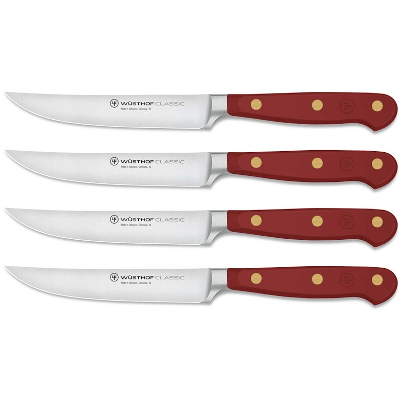 Classic Colour Stekknivar 4-pack, Tasty Sumac