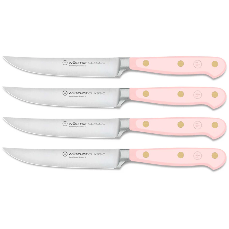 Classic Colour Stekknivar 4-pack, Pink Himalayan Salt