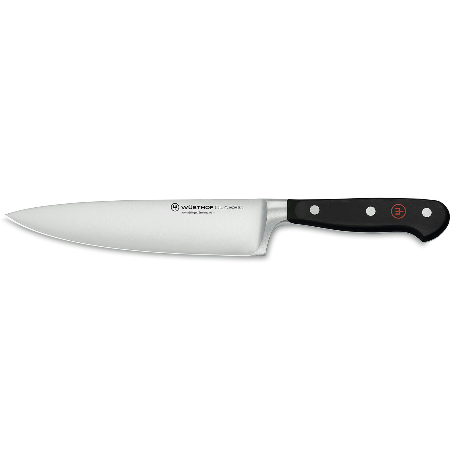 W&uuml;sthof Classic Kockkniv 20 Cm - Kockknivar Rostfritt St&aring;l Svart