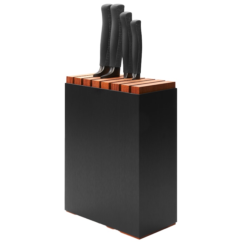 Performer Knivblock Med 5 Knivar, Svart