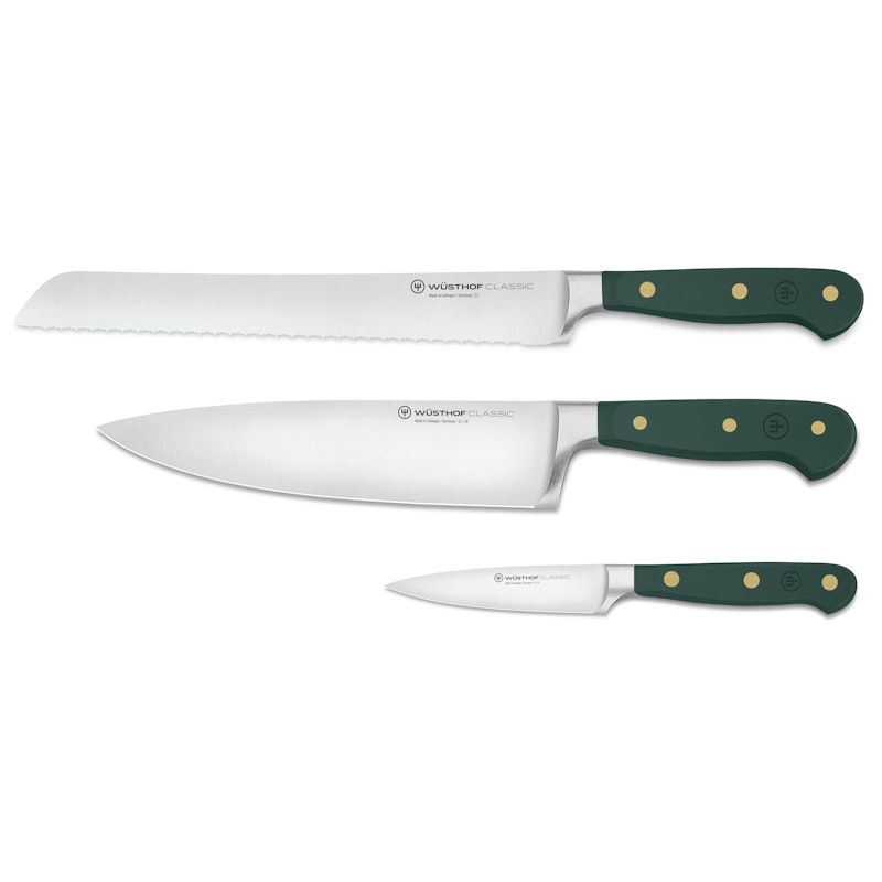 Classic Colour Startset Med 3 Knivar, Fresh Rosmary