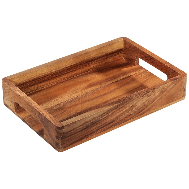 Serveringsbricka Akaciaträ, 22x33 cm