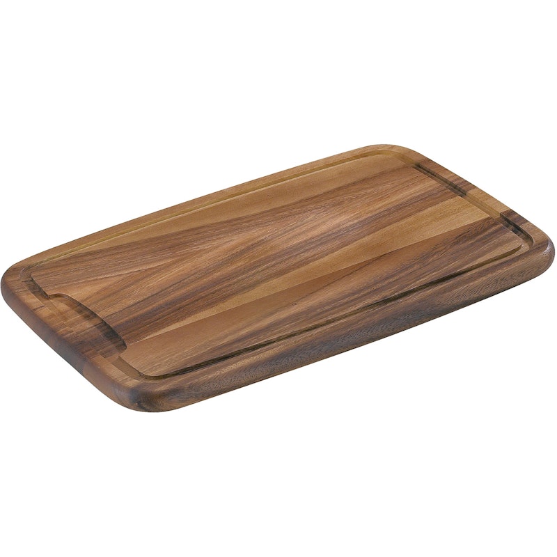 Skärbräda Mörkt Trä, 42x27 cm