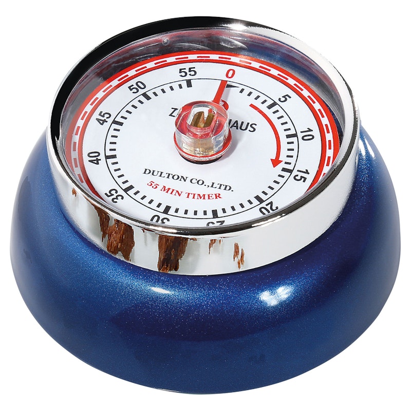 Timer, Blue Metallic