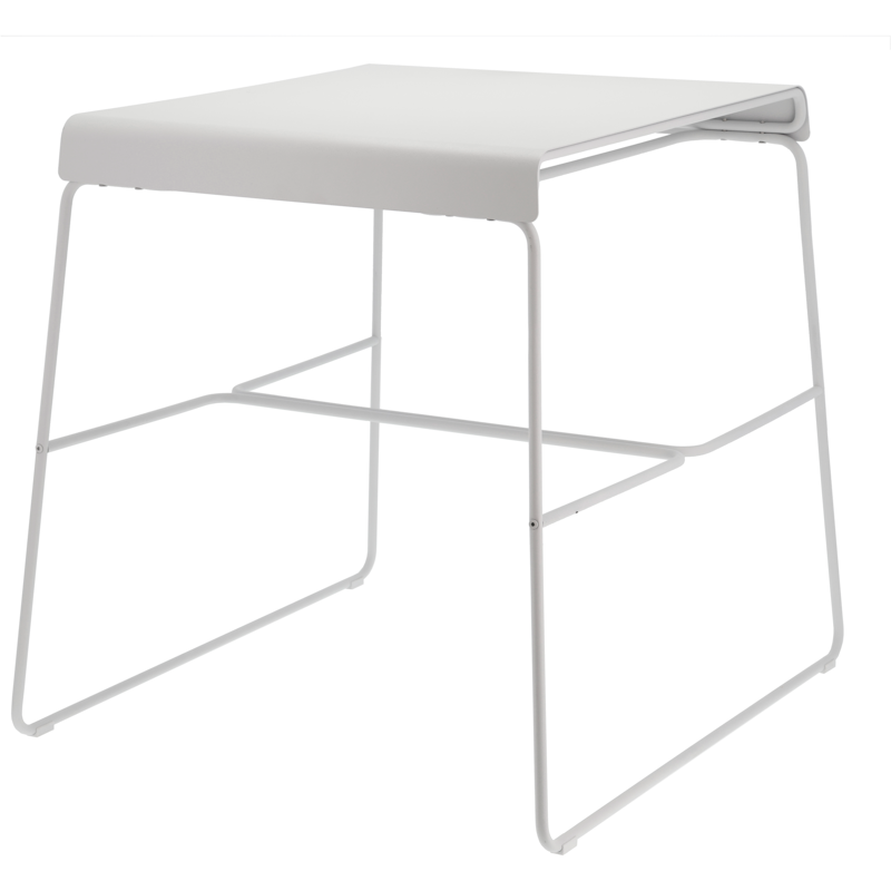 A-Café Bord 58x75 cm Utomhus, Soft Grey