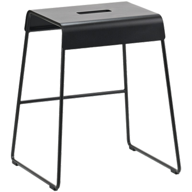 A-Stool Outdoor Pall, Svart