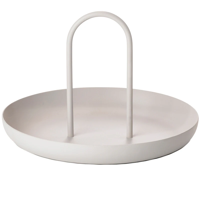 Singles Bricka 20 cm, Varmgrå