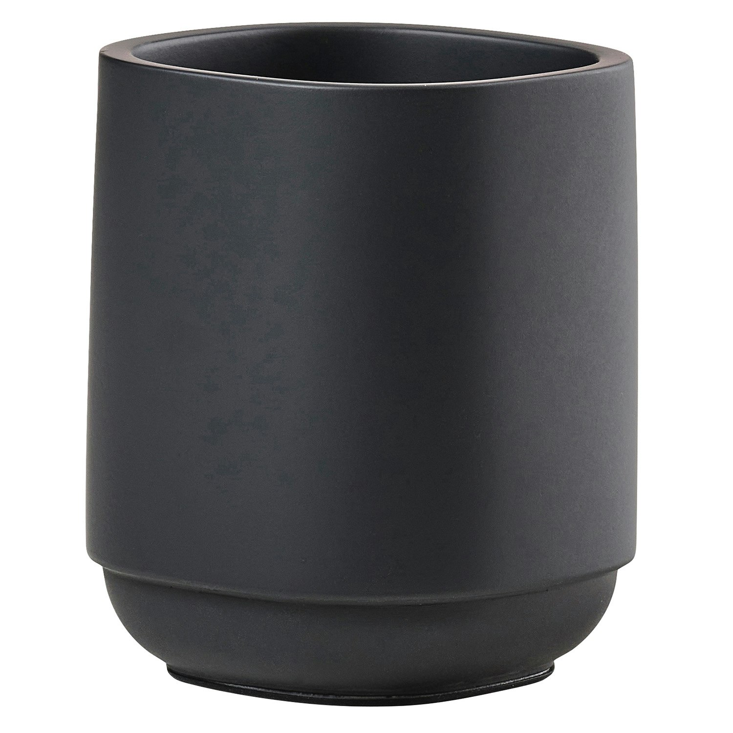 Zone Denmark Time Tandborstmugg - Tandborsth&aring;llare Betong Svart