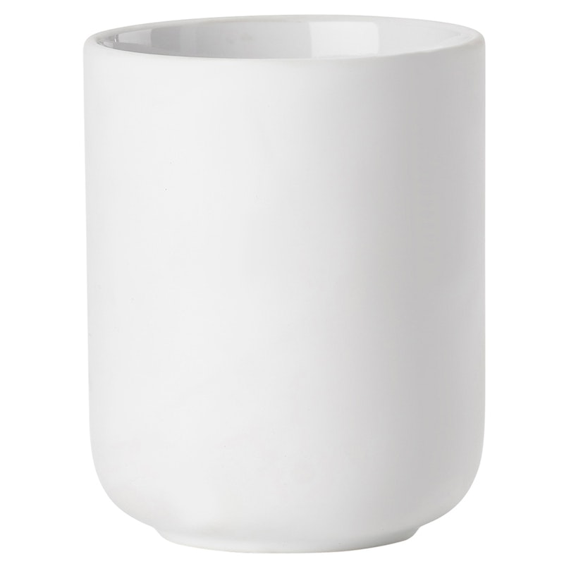 Ume Tandborstmugg, Vit
