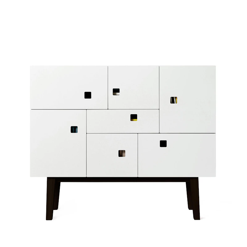 Peep C1 Multi-Purpose Cabinet, Svarta Ben