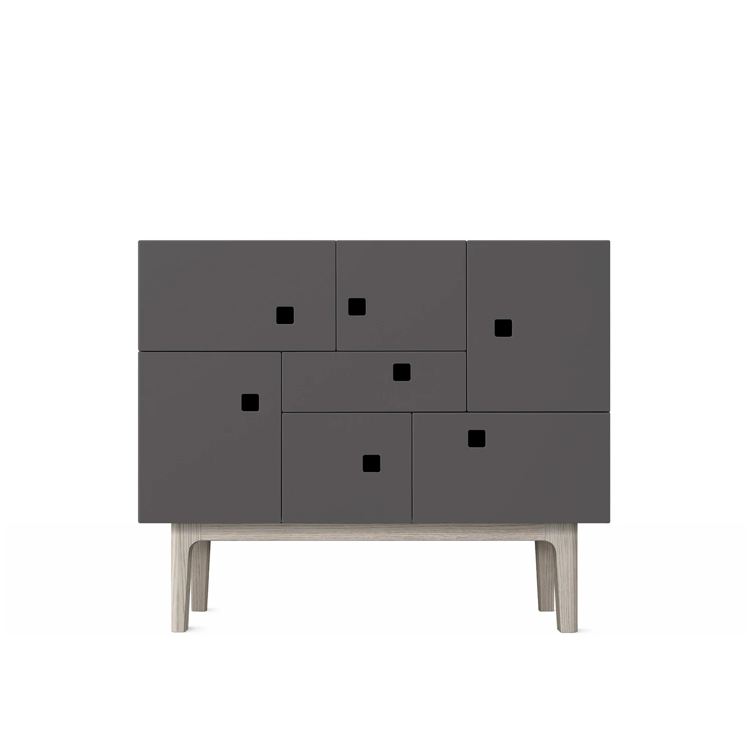 Zweed Peep C1 Sideboard /white Oak - Sk&auml;nkar & sideboards Mdf Slate Grey