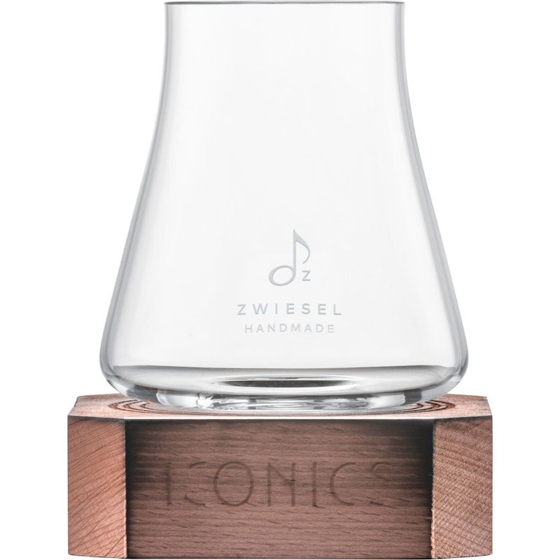 Iconics Tumblerglas Med Träunderrede 62 cl