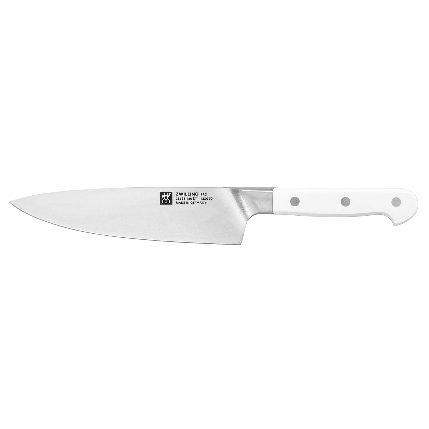 Zwilling Pro Le Blanc Kockkniv 18 Cm - Kockknivar Rostfritt St&aring;l Vit